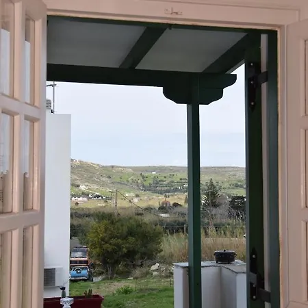 Smaragdi - Naxian Traditional House With Panoramic View At Eggares Village Lägenhet
