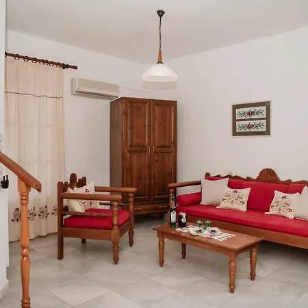 Smaragdi - Naxian Traditional House With Panoramic View At Eggares Village Engares