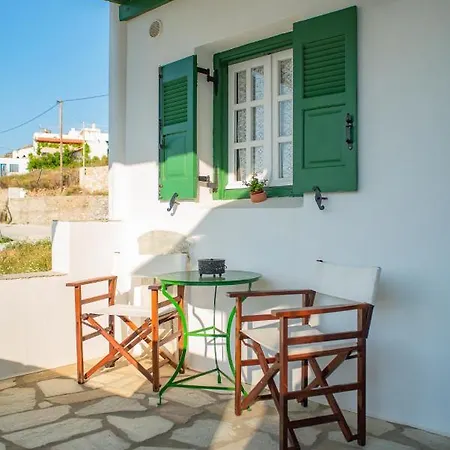 Smaragdi - Naxian Traditional House With Panoramic View At Eggares Village *